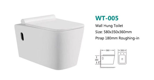 WALL HUNG TOILET SEAT WT-005